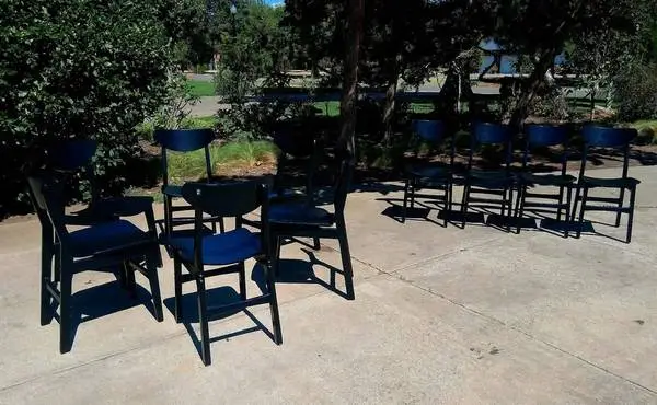 Mid Century Safavieh Lucca Retro Dining Chairs