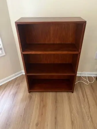 Wooden bookcase