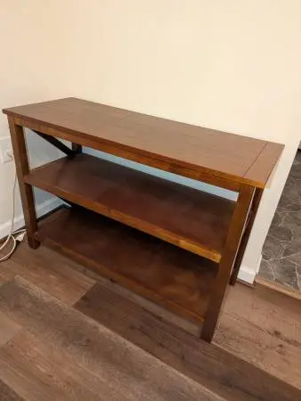 Brown Wooden Bookshelf
