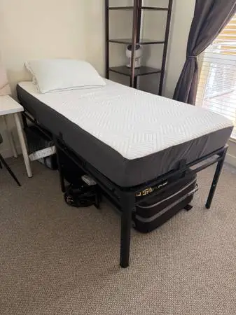 New tall Twin bed frame