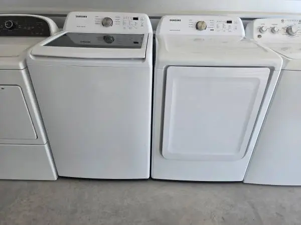 Samsung Washer and Samsung electric dryer