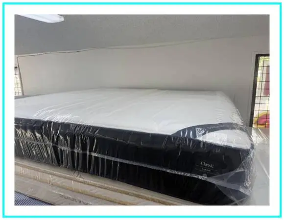 KING SIZE DREAMCLOUD CLASSIC HYBRID MATTRESS & BOXES BED