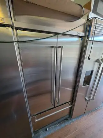 Kitchenaid 48 Built-in refrigerator 1 year warranty