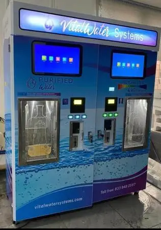 I AM SELLING new WATER MACHINES THAT SELL CLEAN WATER