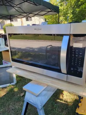Microwave/Hood, over-range combo
