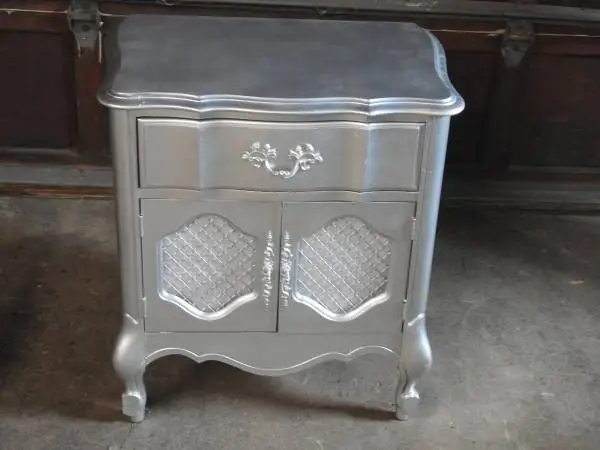 Night Stand W/ Removable Glass Top