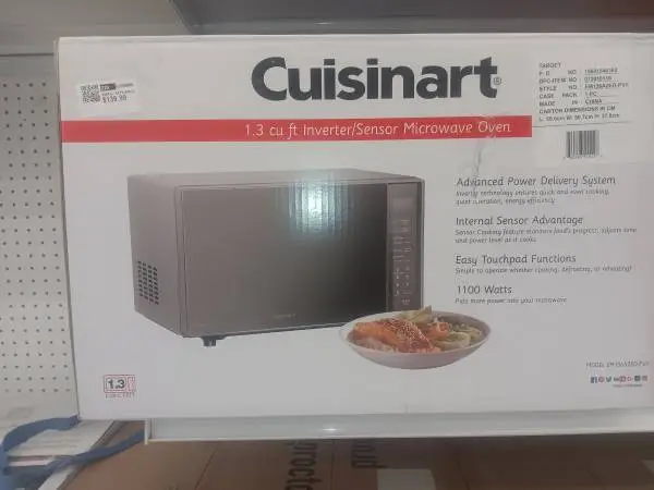 Microwave NEW Cuisinart 1.3 cu ft