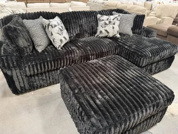 Oversized Plush Sectional $1290 – Ottoman Available
