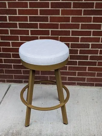 New HEAVY DUTY 26 H Jamieson Swivel Counter Stool
