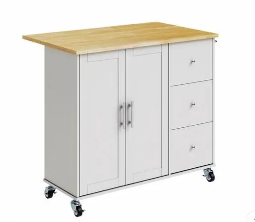 Walsunny 39.7 Multifunction Kitchen Cart Cabinet - in the box
