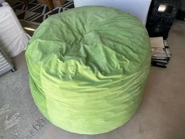 SofaSack green beanbag chair