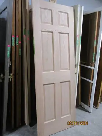 New Interior Red Oak Doors #3888