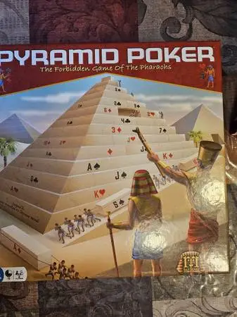 PYRAMID POKER board game age 12+