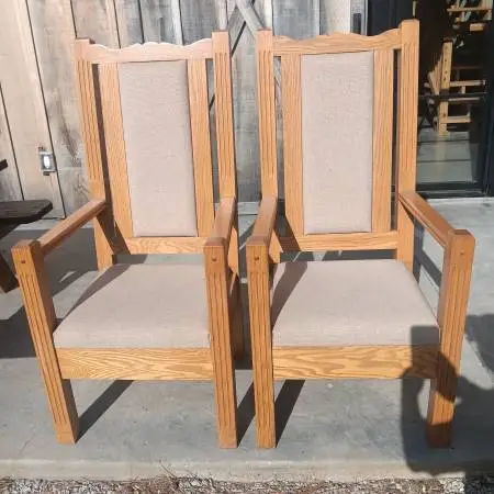 Two Deacon Chairs