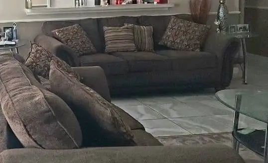 3 Brown Couch Set