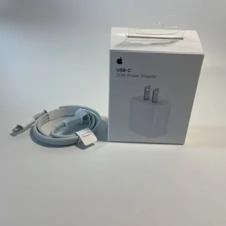 Apple Iphone Fast charger 20W USB C cable and adapter combo