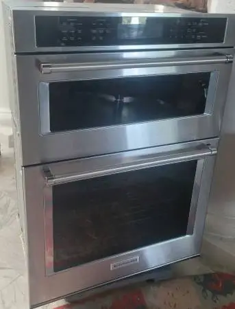 KitchenAid 30 combo electric wall oven