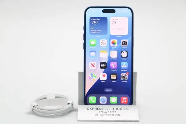 FACTORY UNLOCKED Apple iPhone 16 128GB Ultramarine Blue *99% Battery*