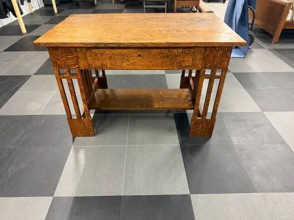 Craftsman Mission Oak Desk