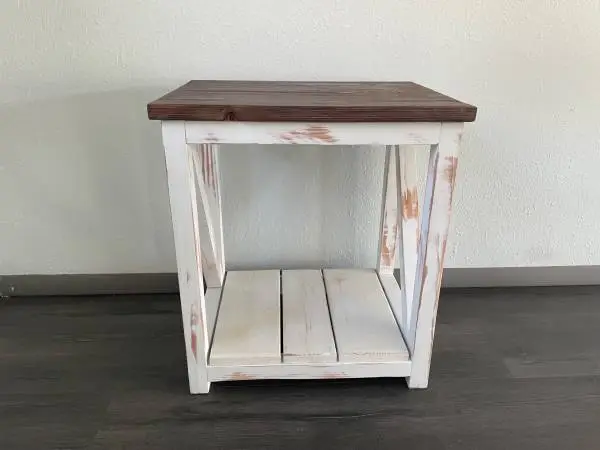 Rustic Farmhouse Side Table