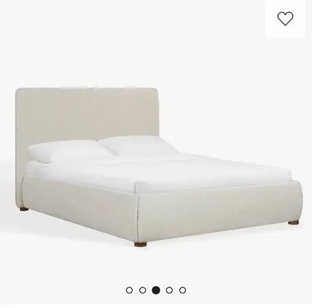 like-new queen bed