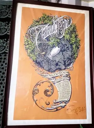 Andrew Bird Cornucopia Signed Lithograph 2006