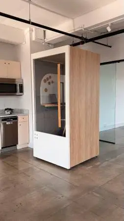 ROOM Phone Booth — Soundproof Office Booths (Set of 2) — SoHo Pickup