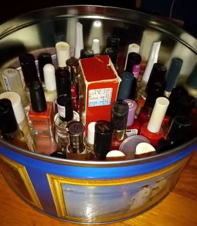 40 Bottles of Nail polish dif Colors