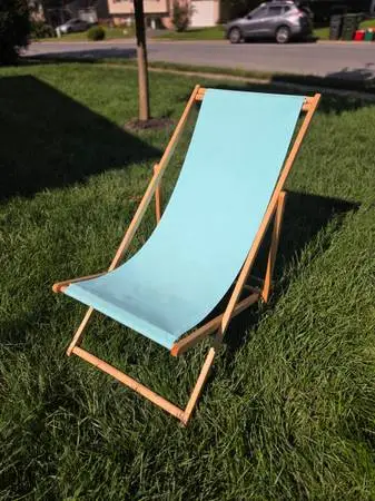 Slingback beach chair