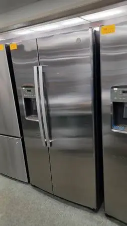 Ge refrigerator side by side