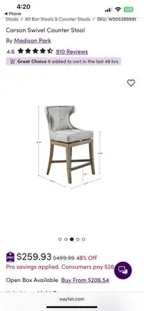 Counter Stools Set 3