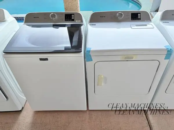 Brand New Maytag Washer and Electric Dryer CLEAN MACHINES!