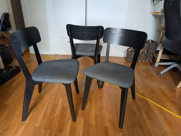 Set of 3 Ikea Chairs < 1 Year Old