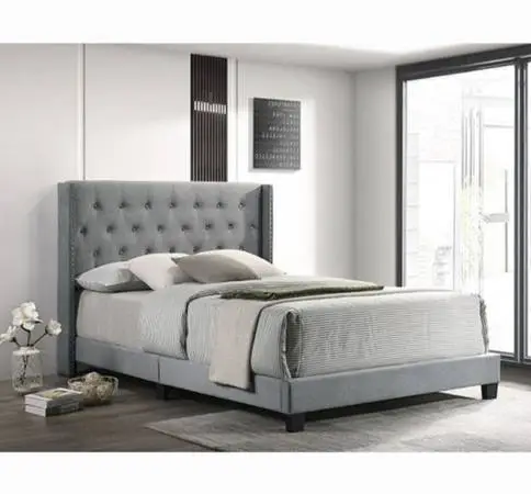 KING BED FRAME NO MATTRESS