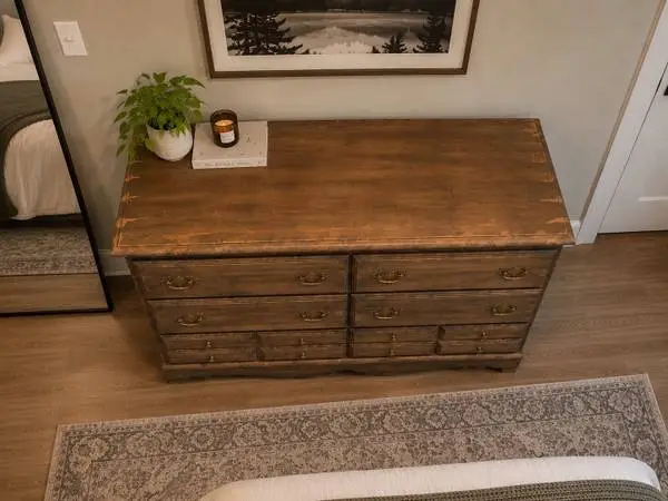 Antique Solid Wooden Dresser