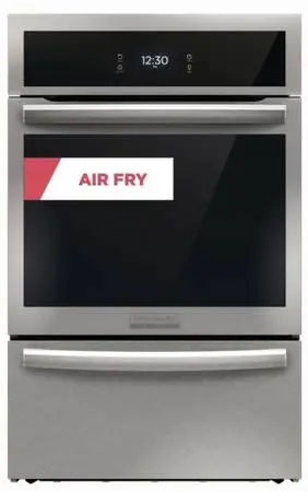Frigidaire 24” Single Gas Air Fry Self Cleaning Wall Oven St/Steel New