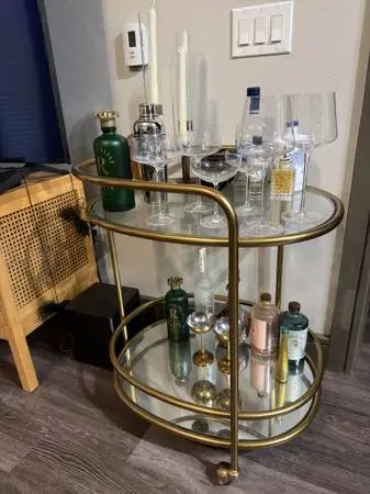 Bar Cart West Elm For Sale