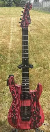 Charvel San Dimas Ash - Custom Hot Rod - One of a Kind!