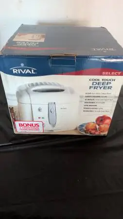 Rival select cool touch deep fryer model CF151wk