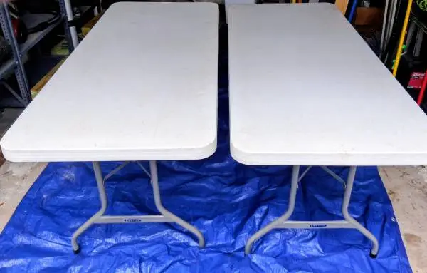 LIFETIME BRAND 6 FOLDING BANQUET TABLE / TABLES BOTH FOR