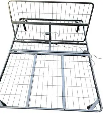 Mechanical Adjustable Elevated Queen Bed Frame
