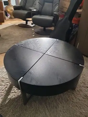 Like new coffee table with storage