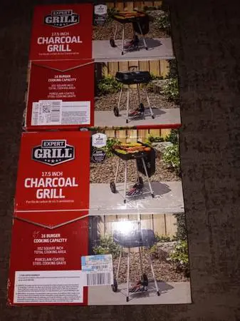 Expert Grill 17.5 Inch Charcoal Grill (x2)
