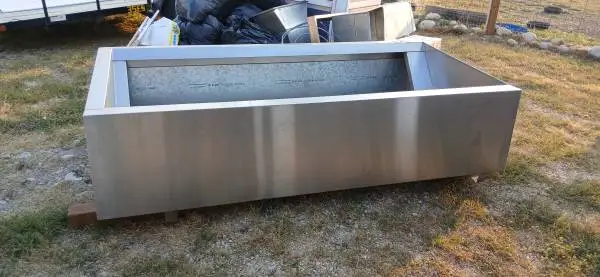 Industrial hood range