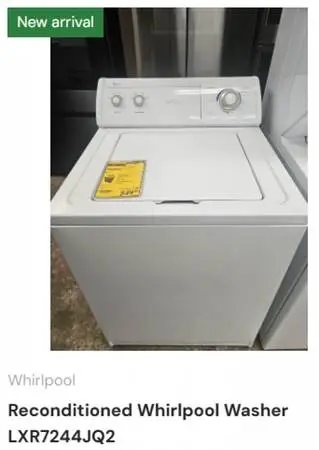 Reconditioned Whirlpool Washer LXR7244JQ2
