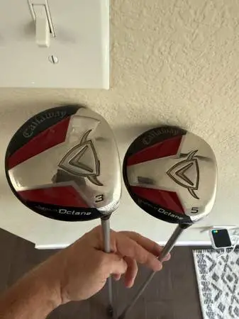 CALLAWAY DIABLO OCTANE Women’s 3 & 5 Fairway Wood Ladies Flex NEW GRIP
