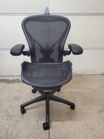 Herman Miller Aeron Size B, Posturefit Lumbar, Desk Computer Office Chair