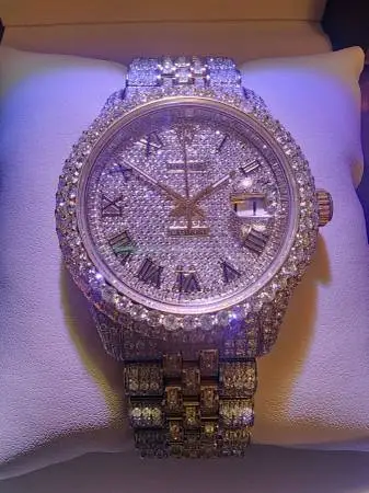 Rolex Diamond Encrusted