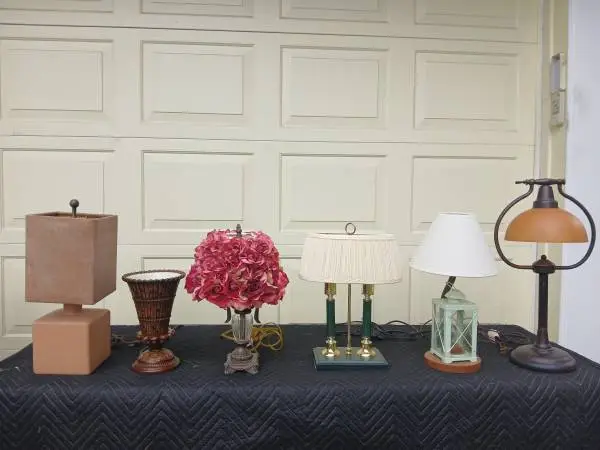 TABLE LAMPS, LIGHTING, INDIVIDUALLY PRICED from $30 to $50 each