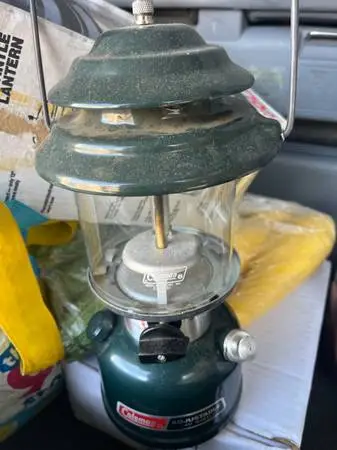 Vintage 1989 Coleman Powerhouse Model 290A700 Gas Lantern Camping USA